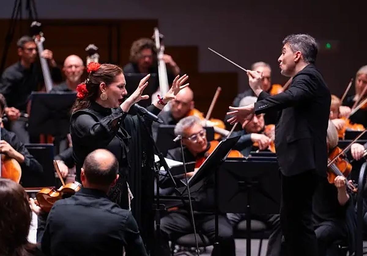 Espectáculo de la cantaora Marina Heredia.