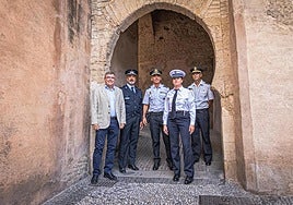 Patrullas conjuntas de la Policía Nacional y la Policía portuguesa y francesa en Granada