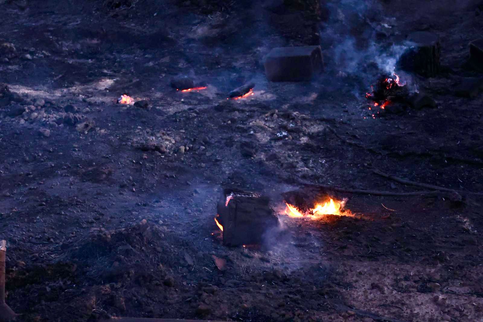 Desde dentro: Las imágenes del incendio de Benamaurel y Castilléjar