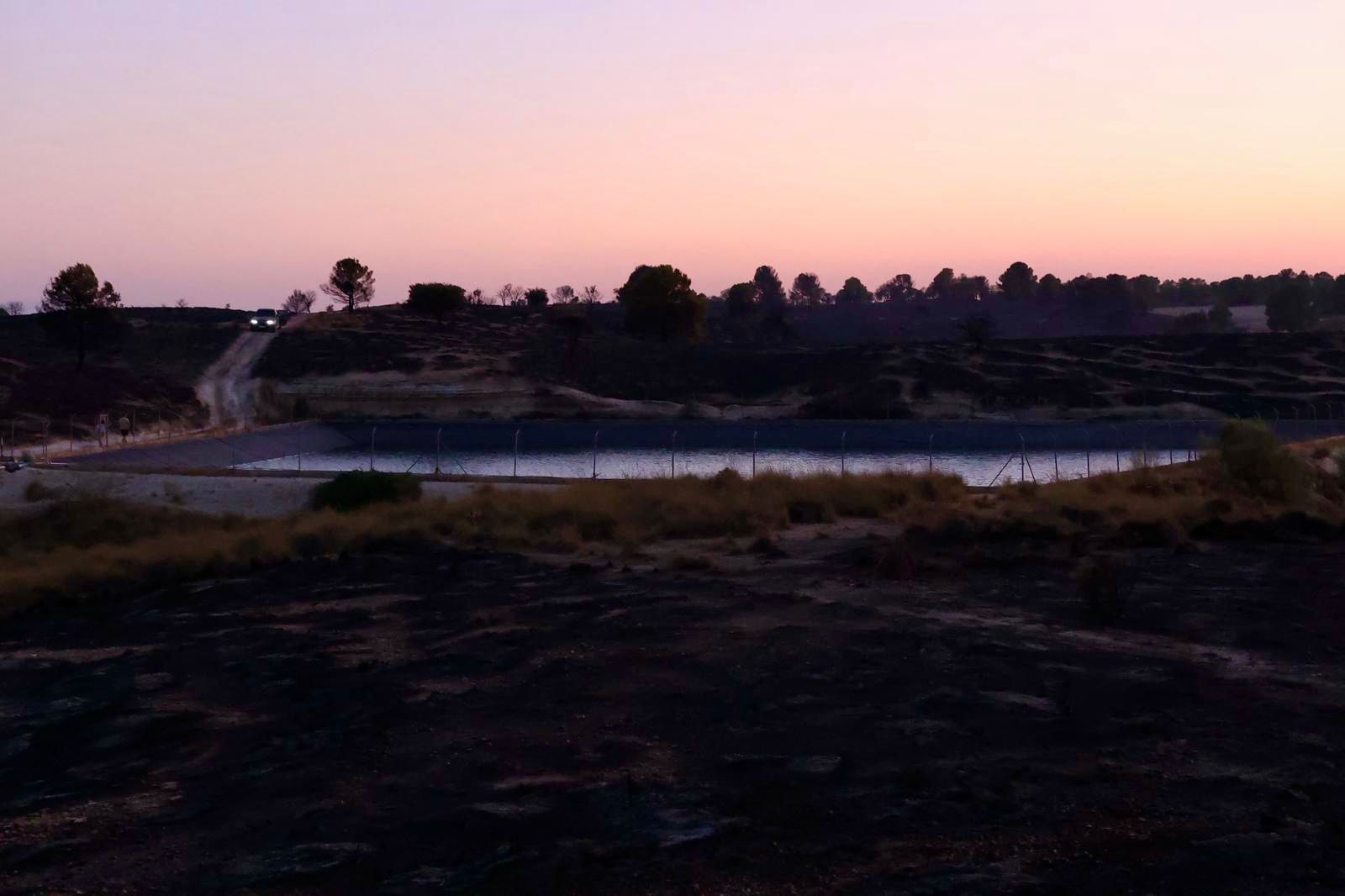 Desde dentro: Las imágenes del incendio de Benamaurel y Castilléjar