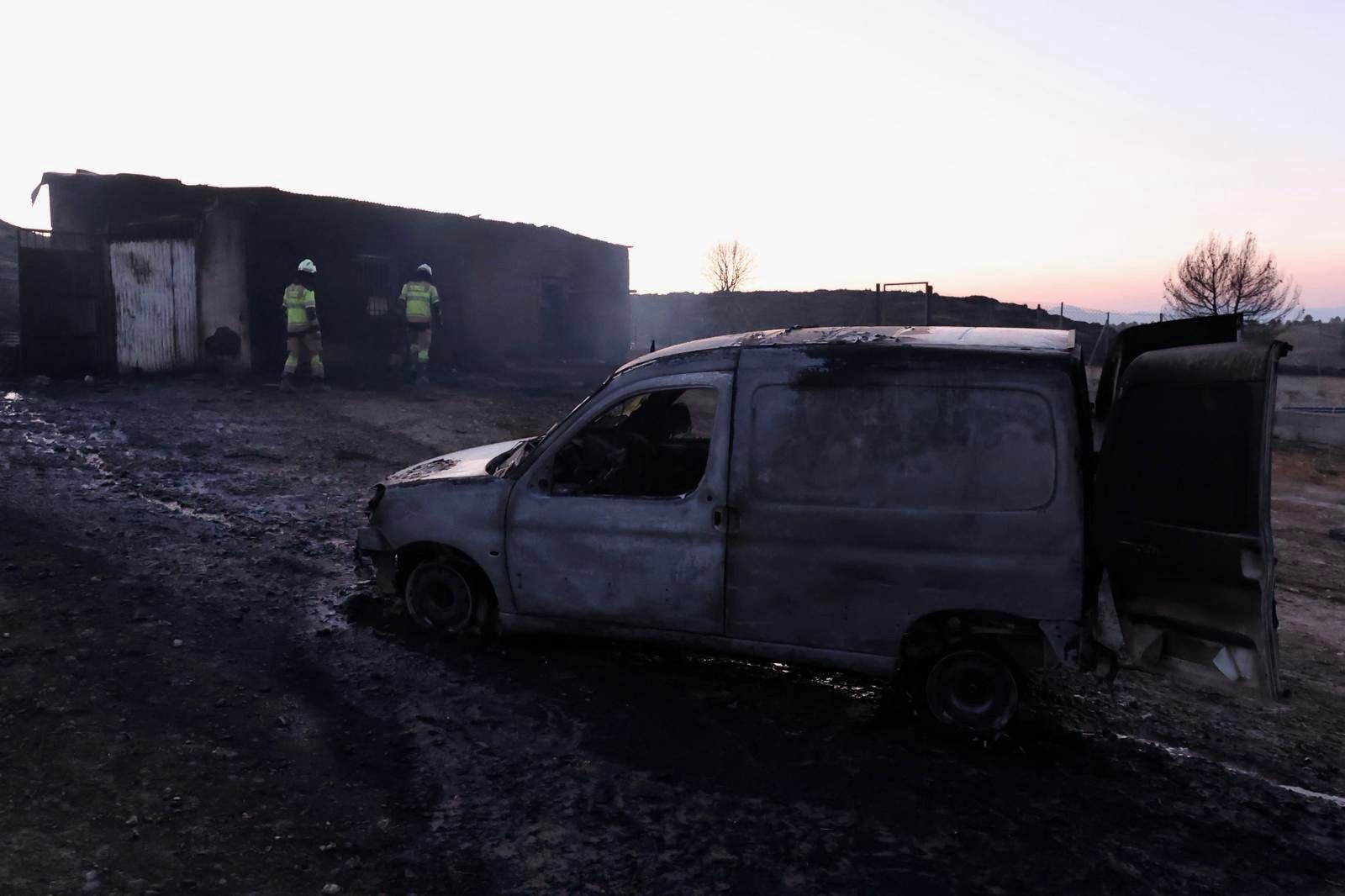 Desde dentro: Las imágenes del incendio de Benamaurel y Castilléjar