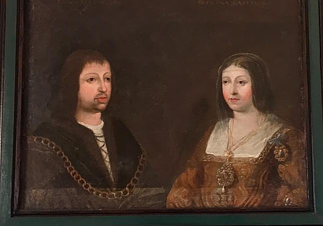 Retrato nupcial de Fernando de Aragón e Isabel de Castilla.