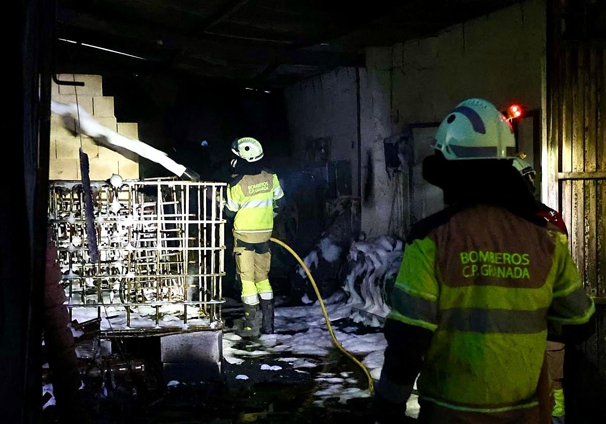 Desde dentro: Las imágenes del incendio de Benamaurel y Castilléjar