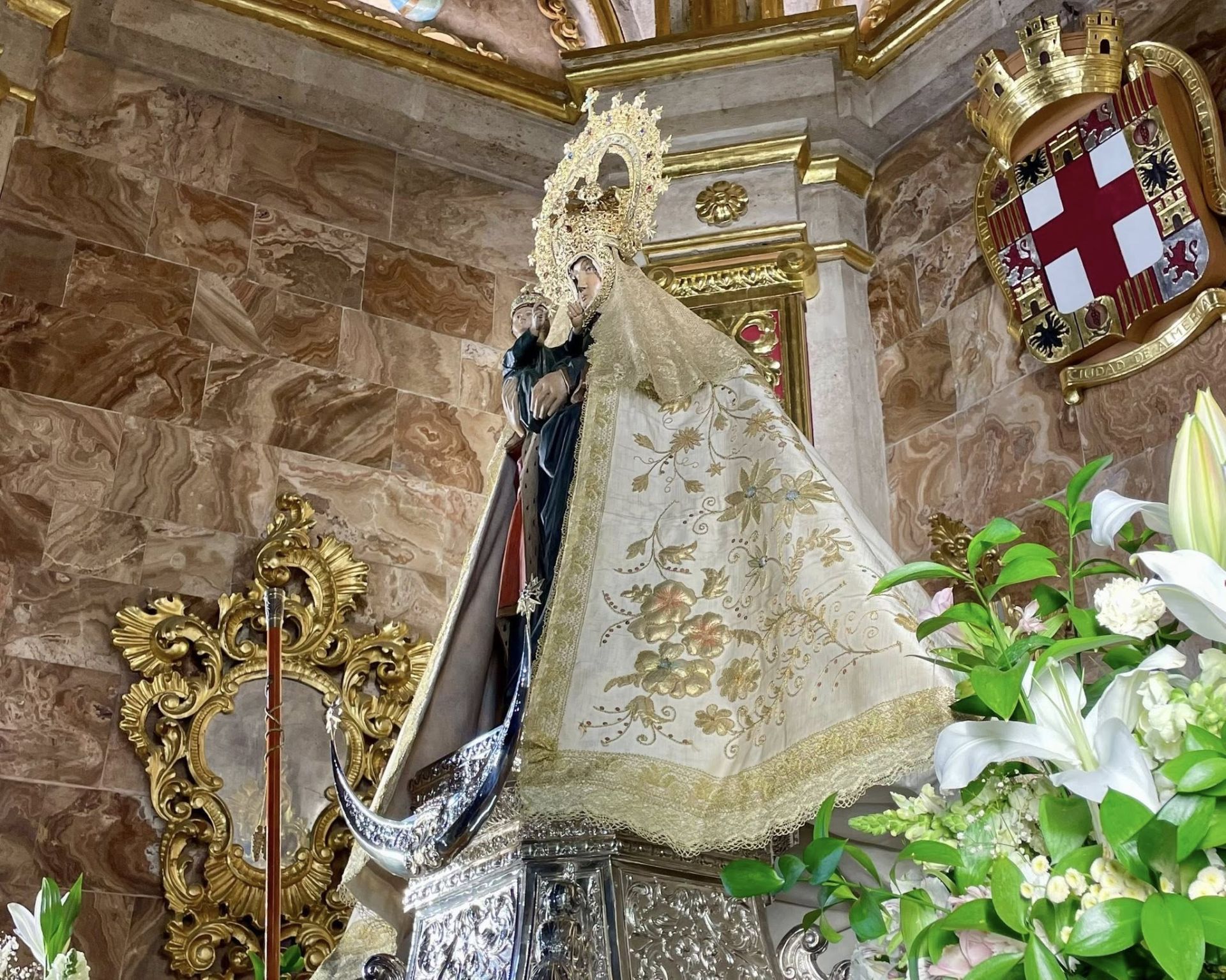 Imagen de la Virgen del Mar.
