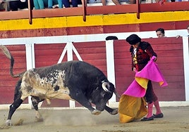 Imagen de archivo de un festejo taurino celebrado en Sabiote.