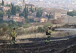 Imagen de archivo de un incendio.