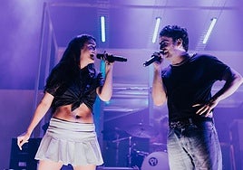 Amaia hizo una aparición estelar junto a Carolina Durante después de años sin compartir escenario