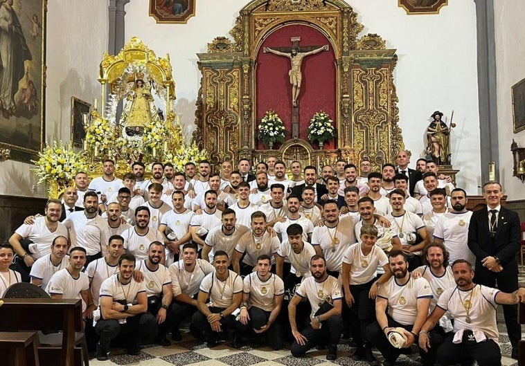 Churriana se viste de gala para el traslado de su Patrona