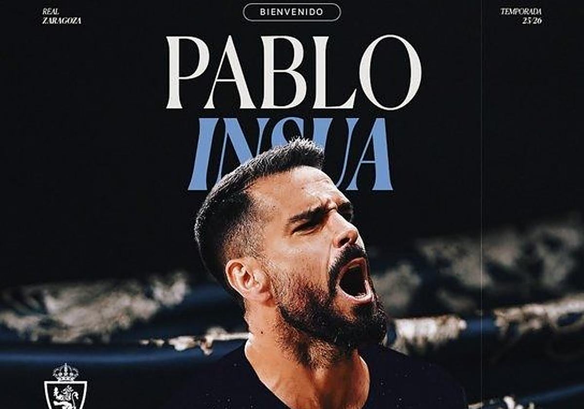 Insua firma con el Zaragoza por una temporada
