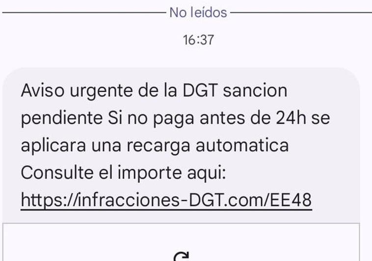 Aviso urgente del Instituto Nacional de Ciberseguridad por una estafa de la DGT