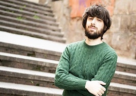 David Uclés, ganador en la modalidad de novela por 'La península de las casas vacias'.