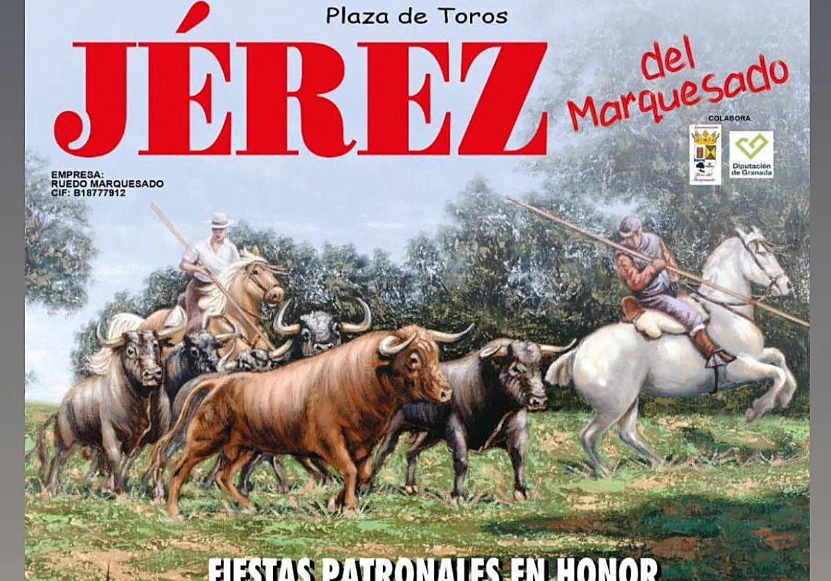 Cartel fiestas taurinas