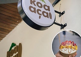 Uno de los 'bowls' que venden en Koa Açai.