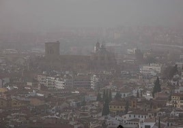 Calima en Andalucía.