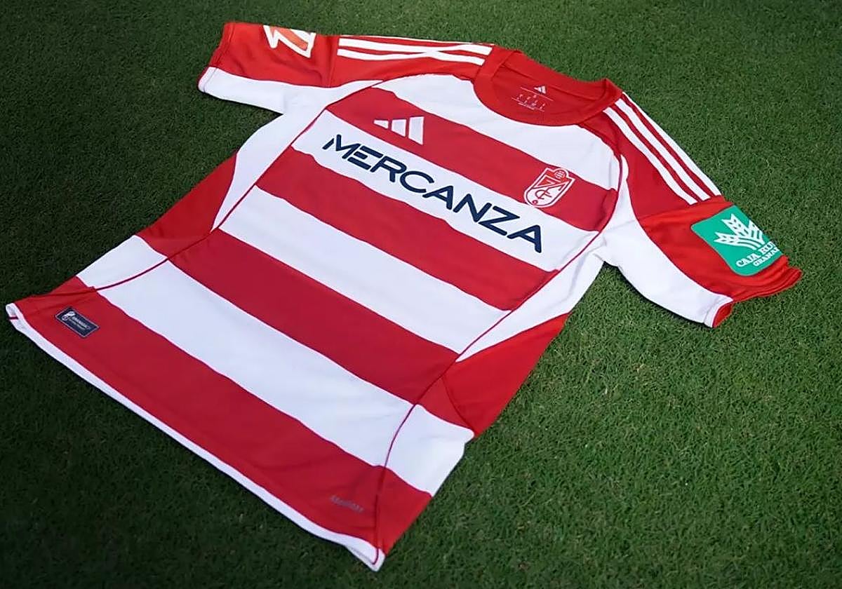 Así lucirá Mercanza en el frontal de la camiseta.