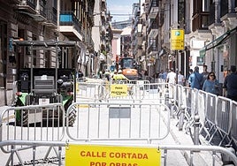 Las nuevas actuaciones forman parte del plan de obras, como la intervención que se están realizando en San Antón.
