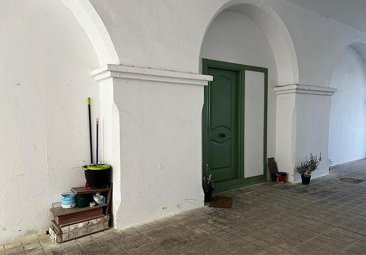 Vivienda donde supuestamente se cometió el crimen.