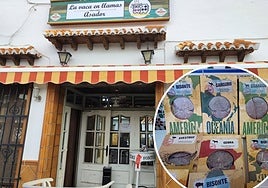 Fachada de La vaca en llamas.