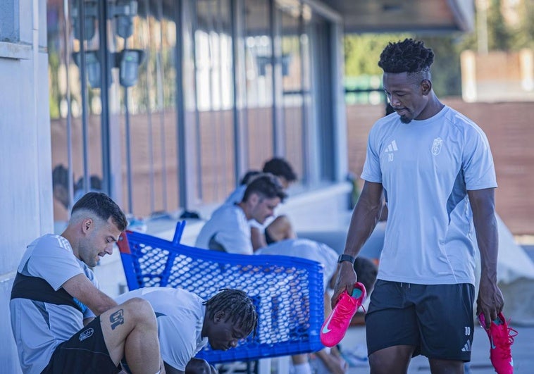 Hongla, Loïc y Diallo, bajas del último entrenamiento