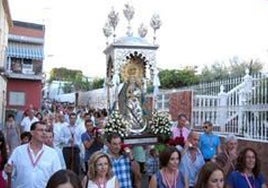 Imagen de archivo de la Virgen de Gádor en Berja.