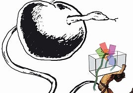 Elecciones con piel de serpiente