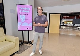 El concejal José Manuel Higueras en la sede central de la UPM.