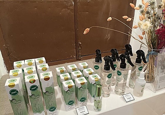 Fragancia 'Nardos para la Virgen' en la tienda oficial de la Hermandad.