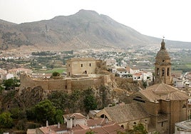 Vista del municipio de Loja con sus anejos al fondo.