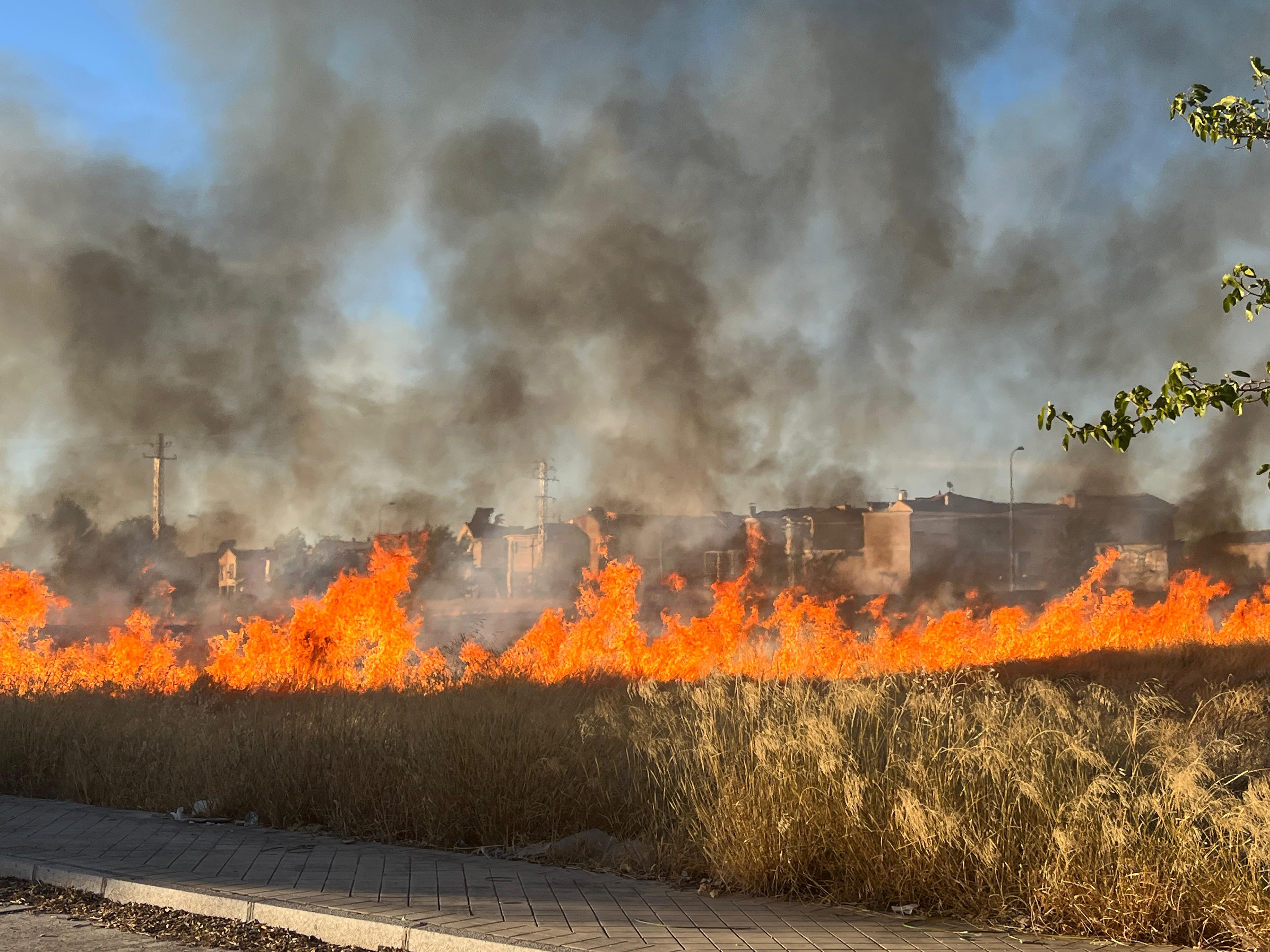 Las imágenes del incendio
