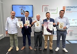 Presentación de las fiestas del Zaidín en el Ayuntamiento de Granada.
