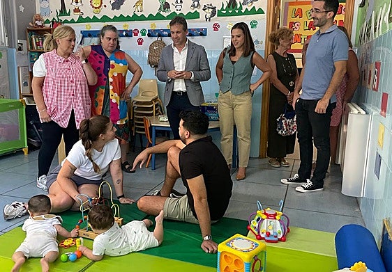 Visita a la Escuela Municipal Infantil de Las Fuentezuelas.