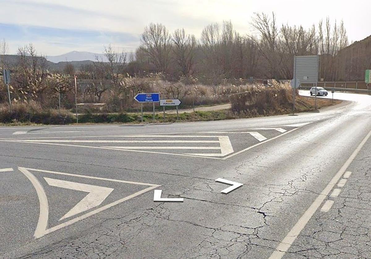 Cinco heridos en un accidente de tráfico en Purullena.