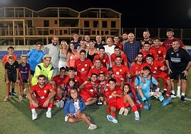 Albox estrena temporada en un campo de fútbol renovado