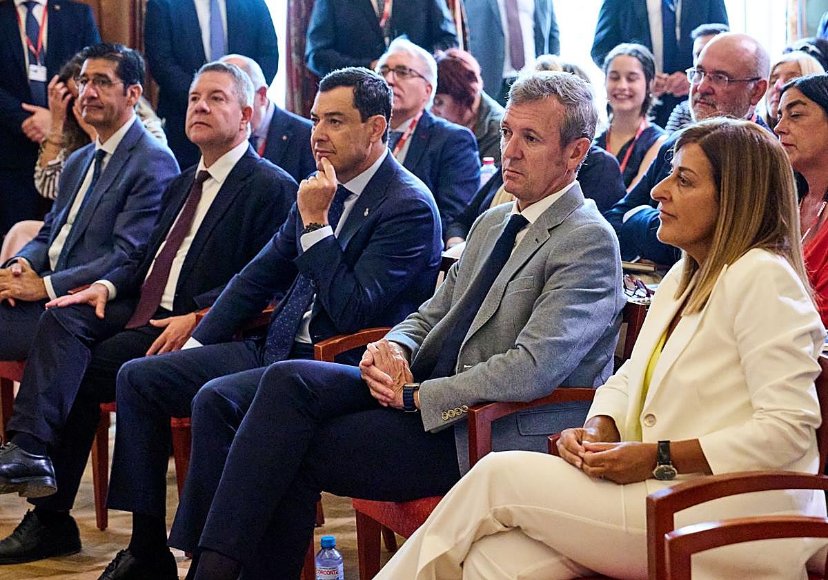 Page, Rueda y Moreno participan en un acto en Santander sobre la evolución de de la Política de Cohesión de la UE