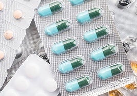 Un blíster con pastillas.