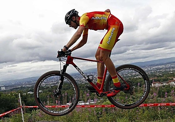 El corredor granadino David Valero.