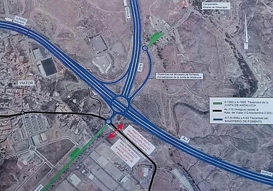 Proyecto del acceso norte a Almería.