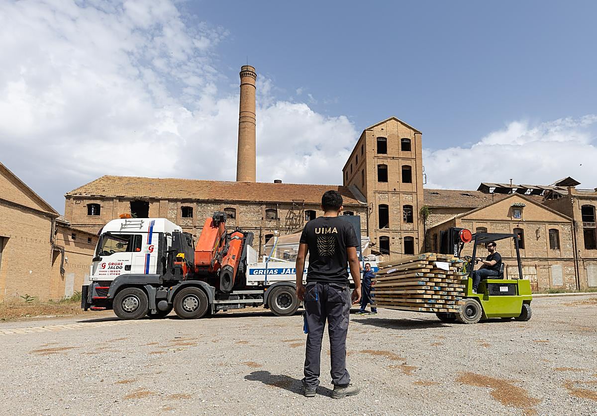 Las obras permitirán la mudanza de los primeros trabajadores a la Azucarera