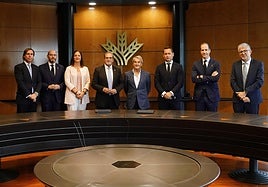 Firma de la renovación del acuerdo.