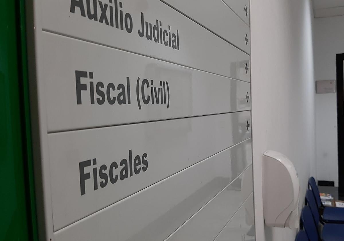 Imagen de la sede de la Fiscalía de Jaén.