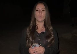 La periodista de IDEAL Sandra Martínez informa desde el lugar del secuestro