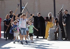 El primer día de colegio en Granada, en imágenes
