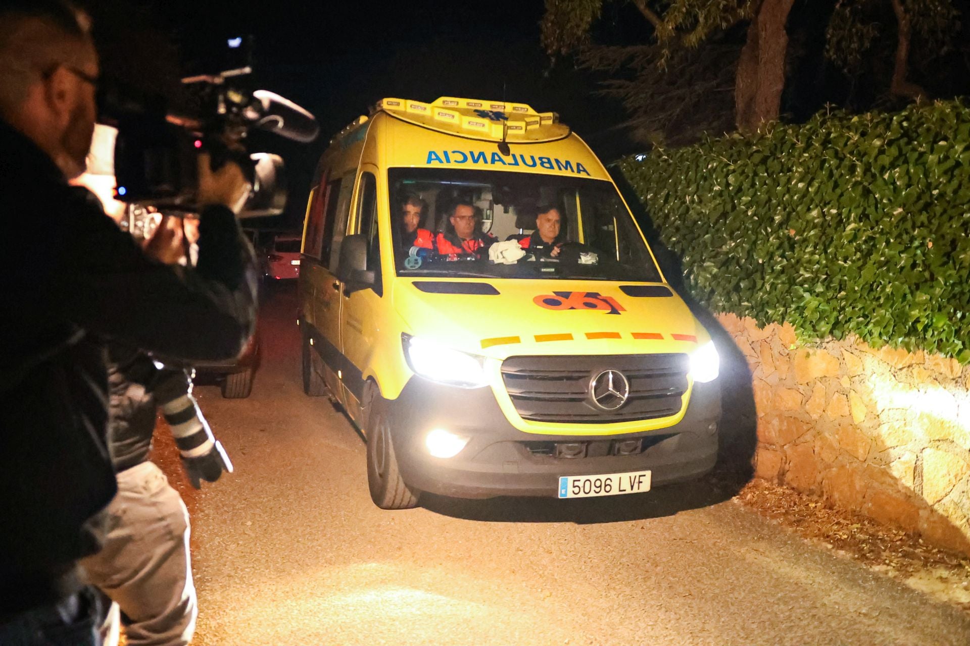 Noche de tensión en Huétor Santillán