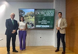 Isabel Uceda, Juan Gallego y Juan Antonio Herrera.