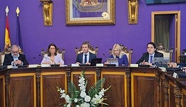 Imagen de archivo de un pleno.