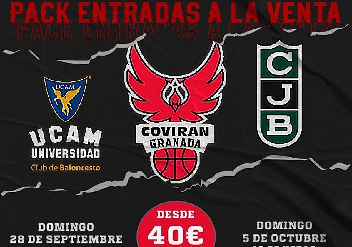 Las entradas para recibir al UCAM Murcia y al Joventut Badalona, a la venta