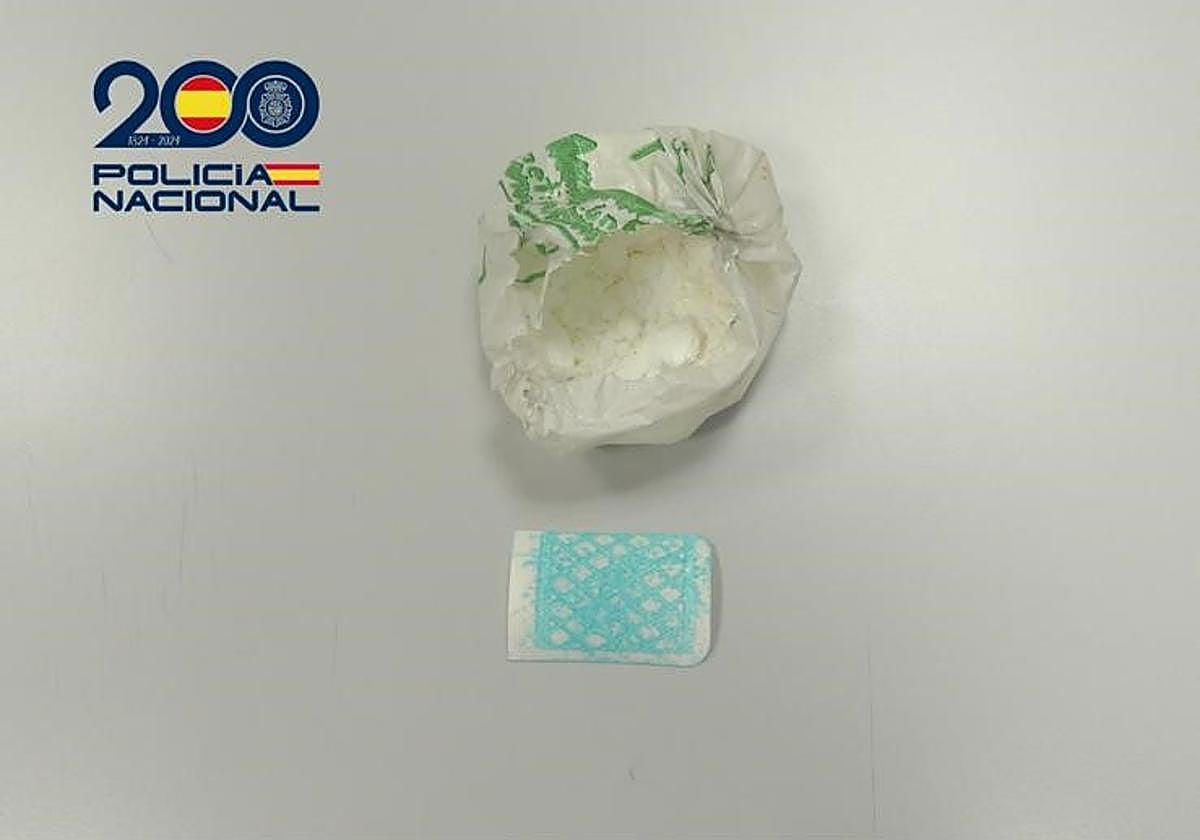 Sustancia intervenida.