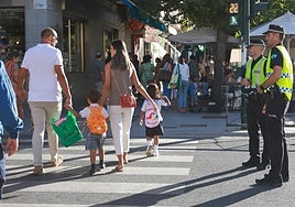 Vuelta el 'cole' en Granada el pasado martes.