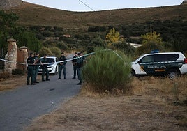 Dispositivo de la Guardia Civil el día de los hechos.
