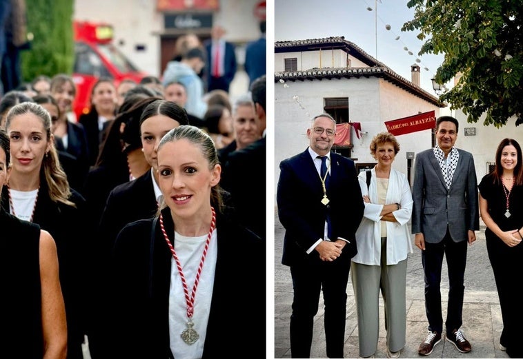 El Rosario de la Aurora en el Albaicín: Emoción, igualá femenina y palabras de paz